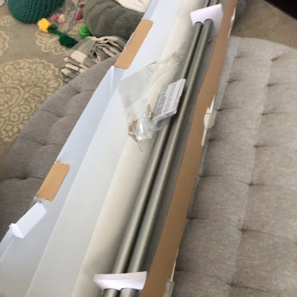 Allen & Roth curtain rod extensions